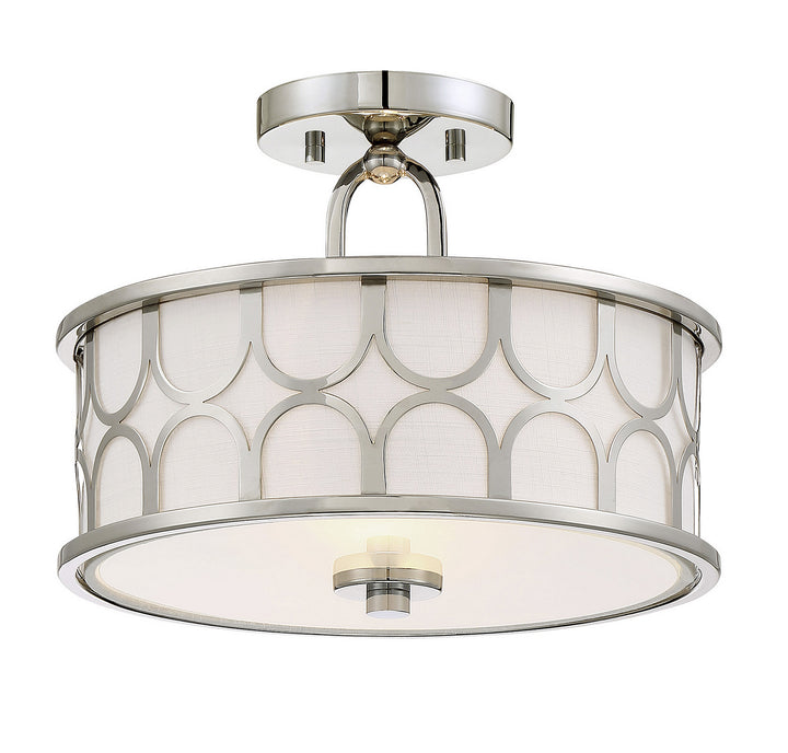 Meridian Msemi M60015PN Ceiling Light - Polished Nickel