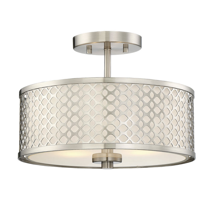 Meridian Msemi M60016BN Ceiling Light - Brushed Nickel