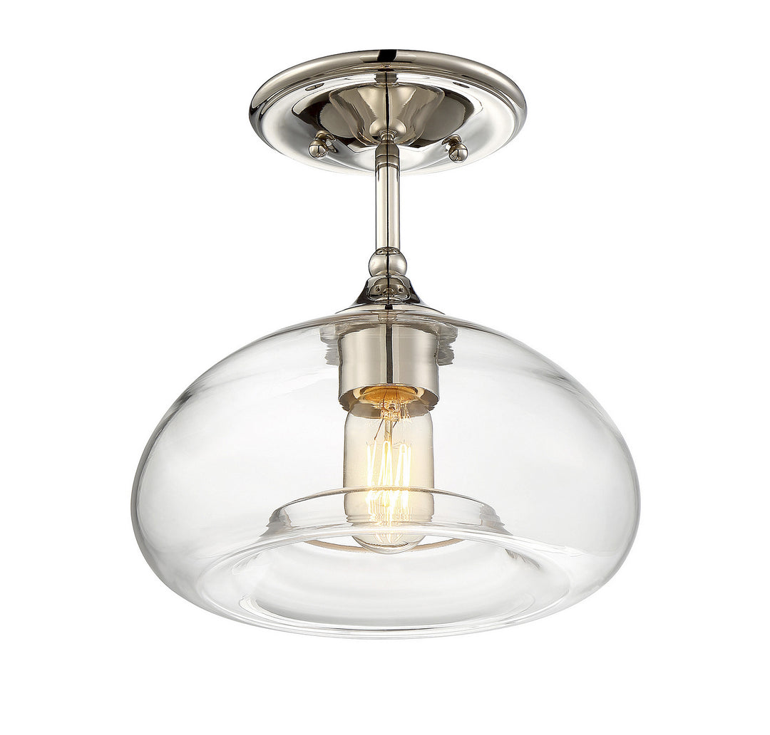 Meridian Msemi M60017PN Ceiling Light - Polished Nickel