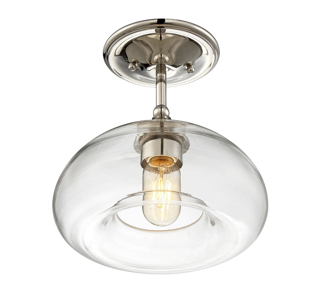 Meridian Msemi M60017PN Ceiling Light - Polished Nickel