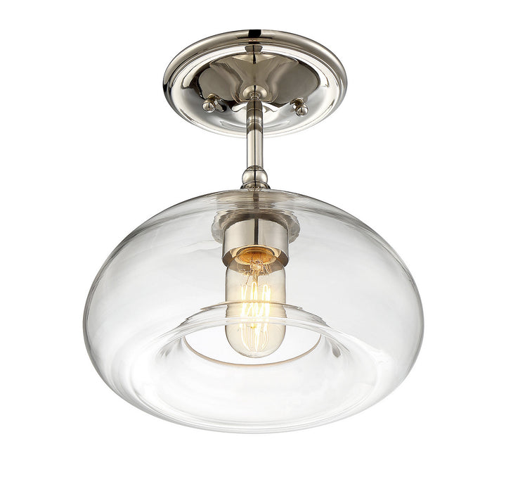 Meridian Msemi M60017PN Ceiling Light - Polished Nickel