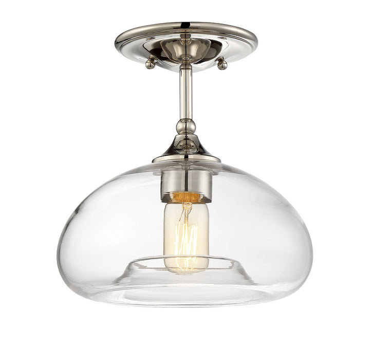 Meridian Msemi M60017PN Ceiling Light - Polished Nickel