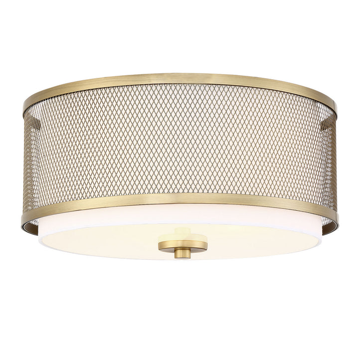 Meridian Msemi M60018NB Ceiling Light - Natural Brass