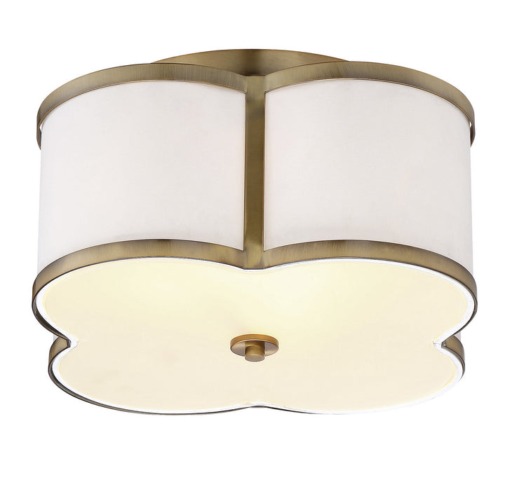 Meridian Msemi M60020NB Ceiling Light - Natural Brass