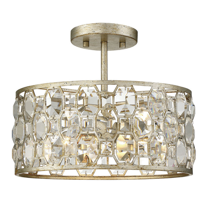 Meridian Mflus M60033SG Ceiling Light - Silver Gold