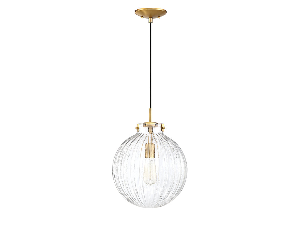 Meridian Mmin2 M70068NB Pendant Light - Natural Brass