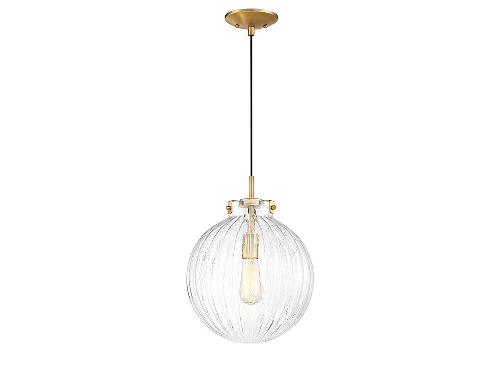 Meridian Mmin2 M70068NB Pendant Light - Natural Brass