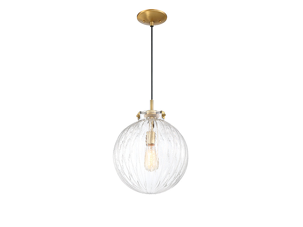 Meridian Mmin2 M70068NB Pendant Light - Natural Brass