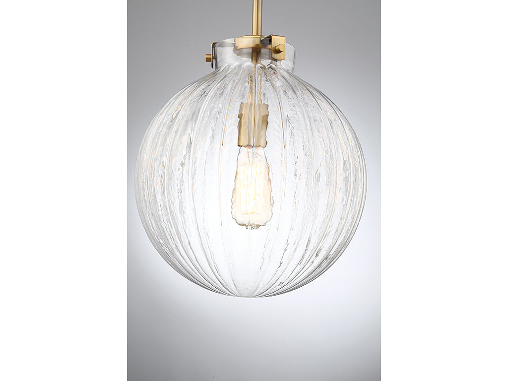 Meridian Mmin2 M70068NB Pendant Light - Natural Brass