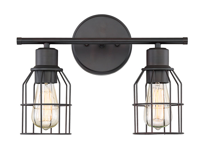 Meridian Mbath M80003ORB Bath Vanity Light 15 in. wide - Oil Rubbed Bronze