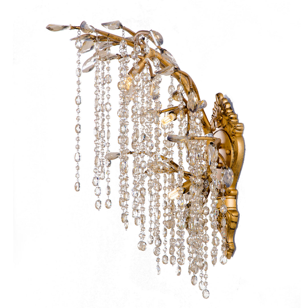 Bethel International AZ02GD Wall Sconce Light - Gold