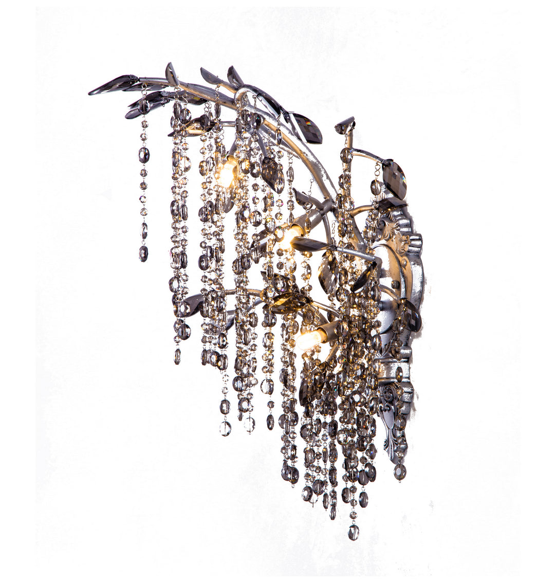 Bethel International AZ02SL Wall Sconce Light - Silver