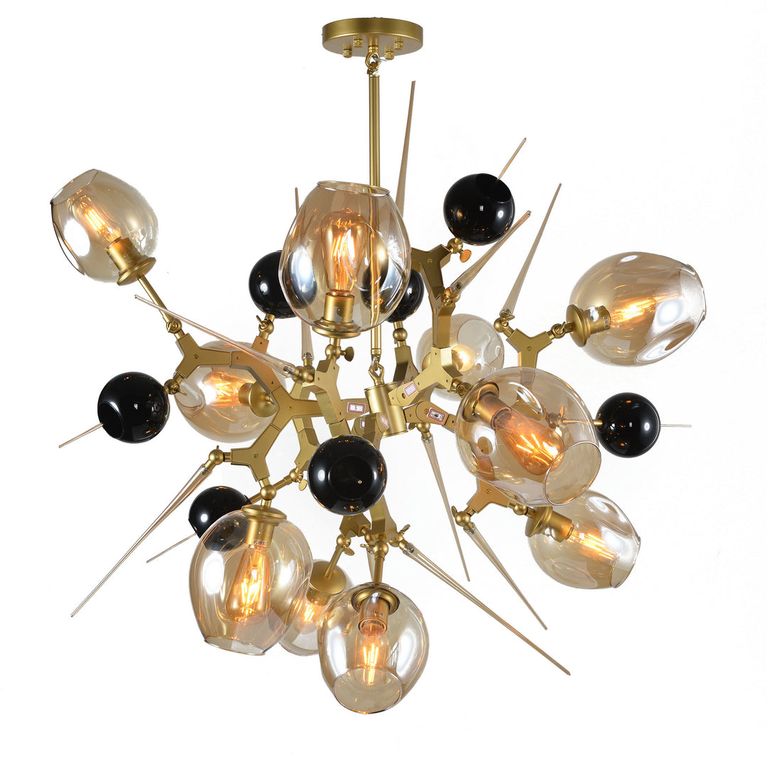 Bethel International BE01 Chandelier Light - Gold