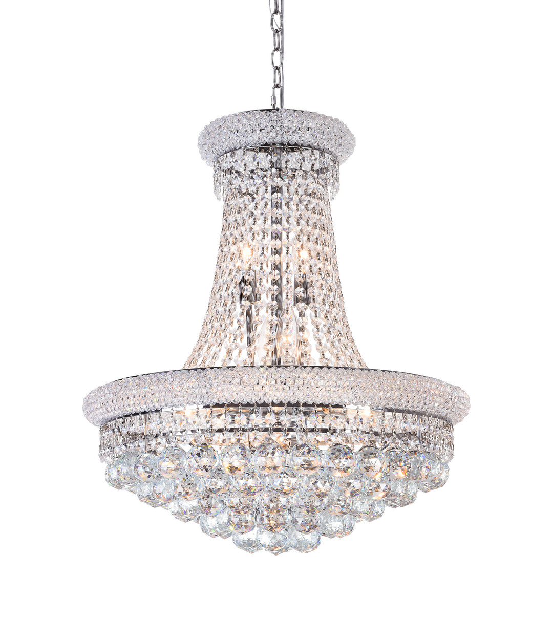 Bethel International BET12CH Chandelier Light - Chrome