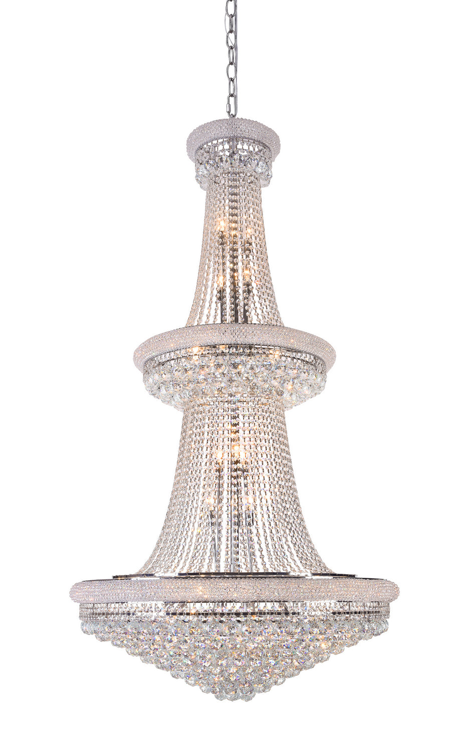 Bethel International BET13XLCH Chandelier Light - Chrome