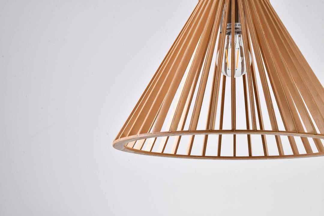 Bethel International CL09 Pendant Light - Wood