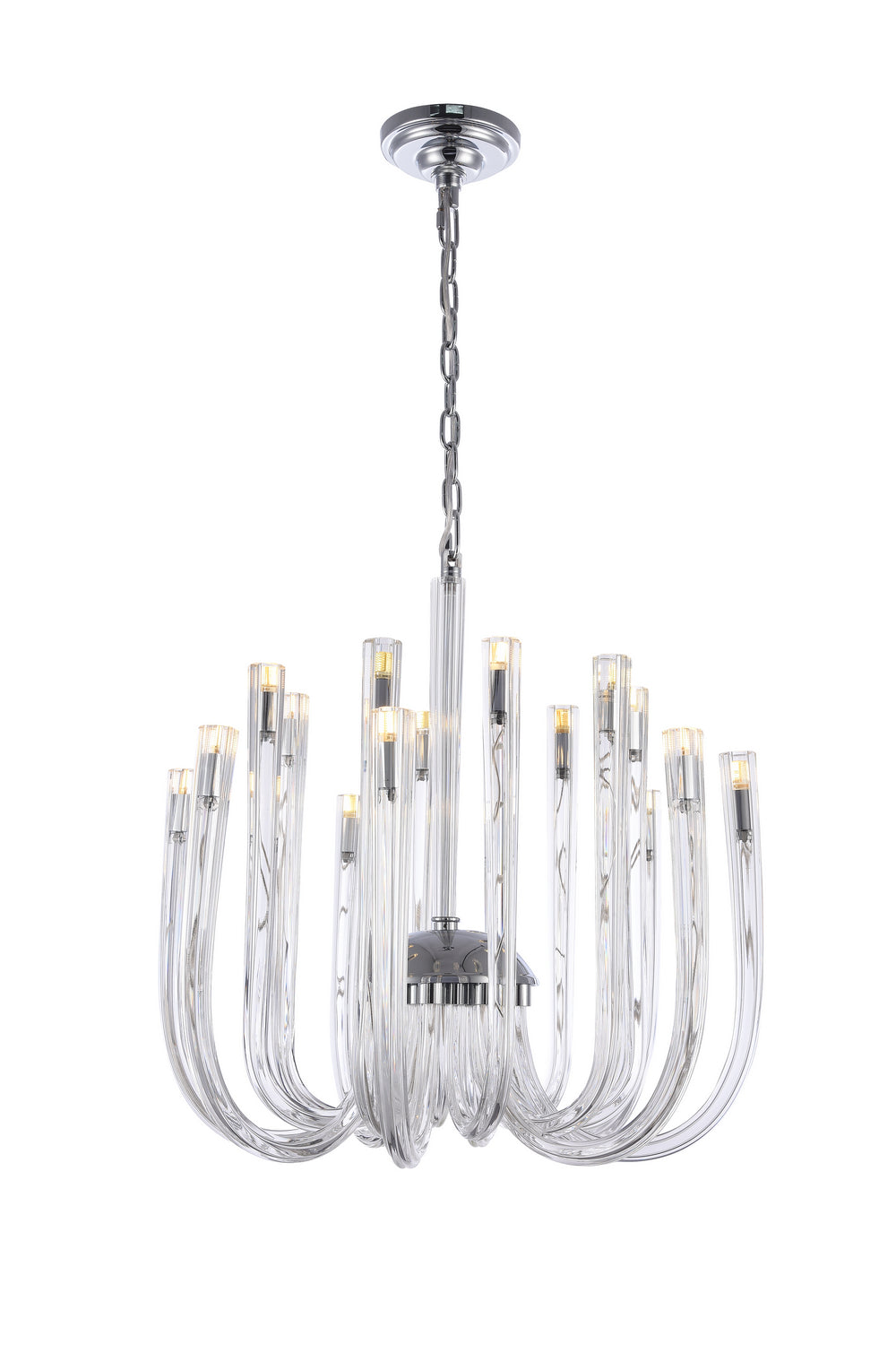 Bethel International DG20 Chandelier Light - Chrome