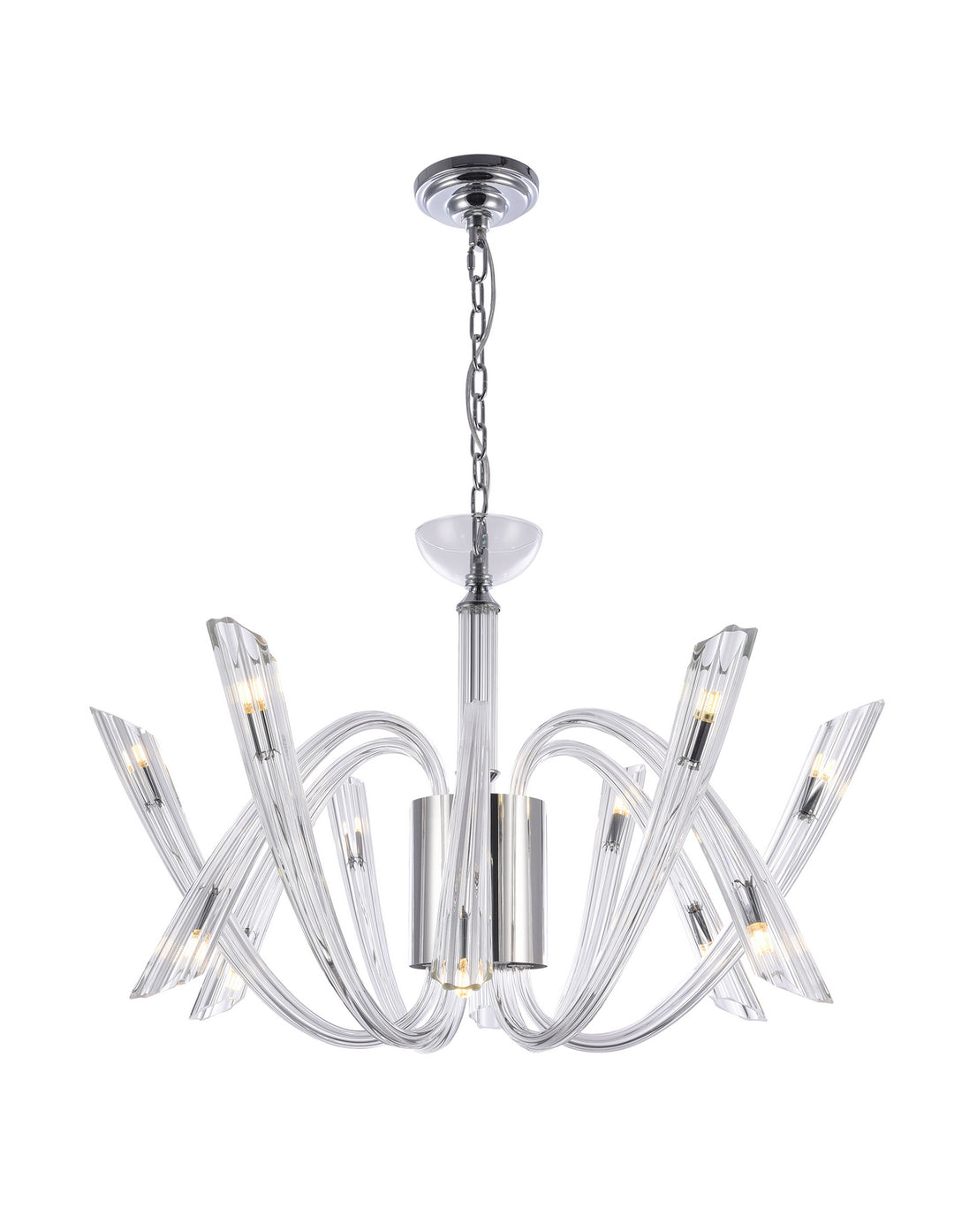 Bethel International DG21 Chandelier Light - Chrome