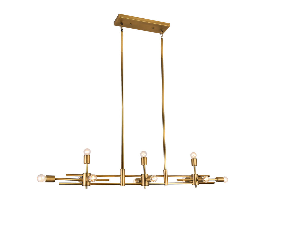 Bethel International DU105G Pendant Light - Matte Brass