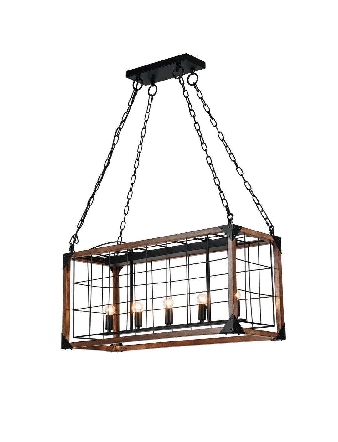 Bethel International DU115 Pendant Light - Black