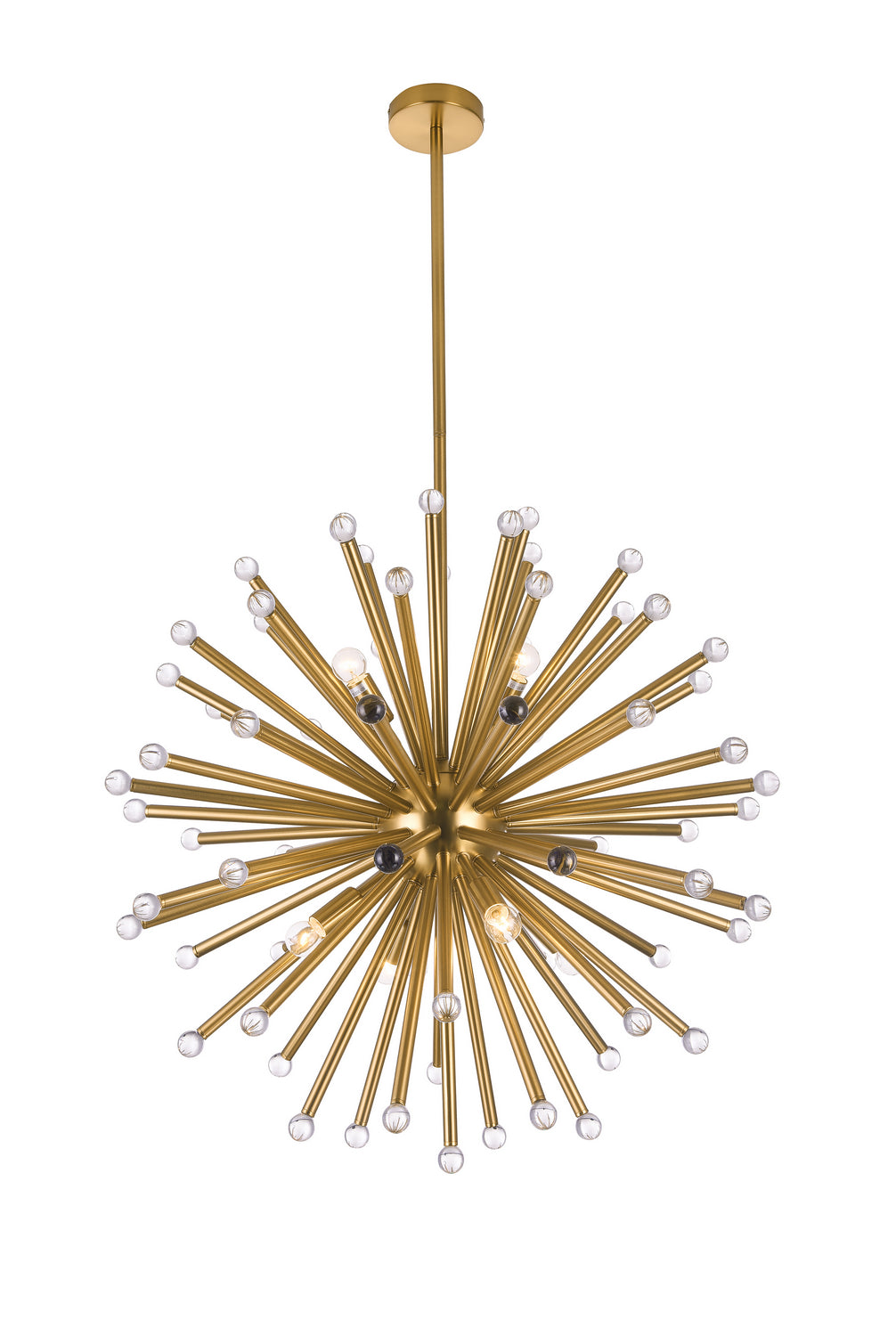 Bethel International DU120 Chandelier Light - Brass