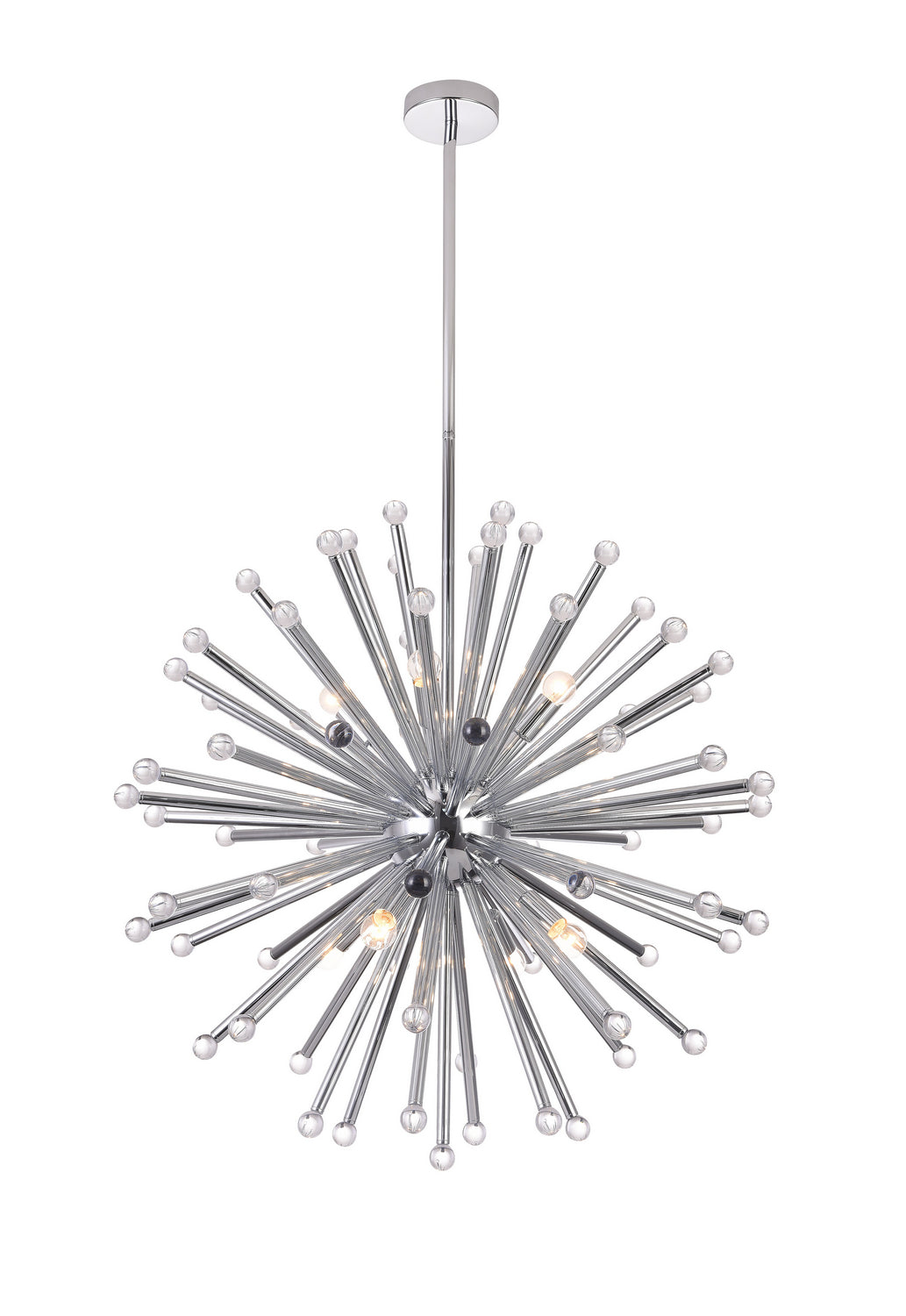 Bethel International DU120CH Chandelier Light - Chrome