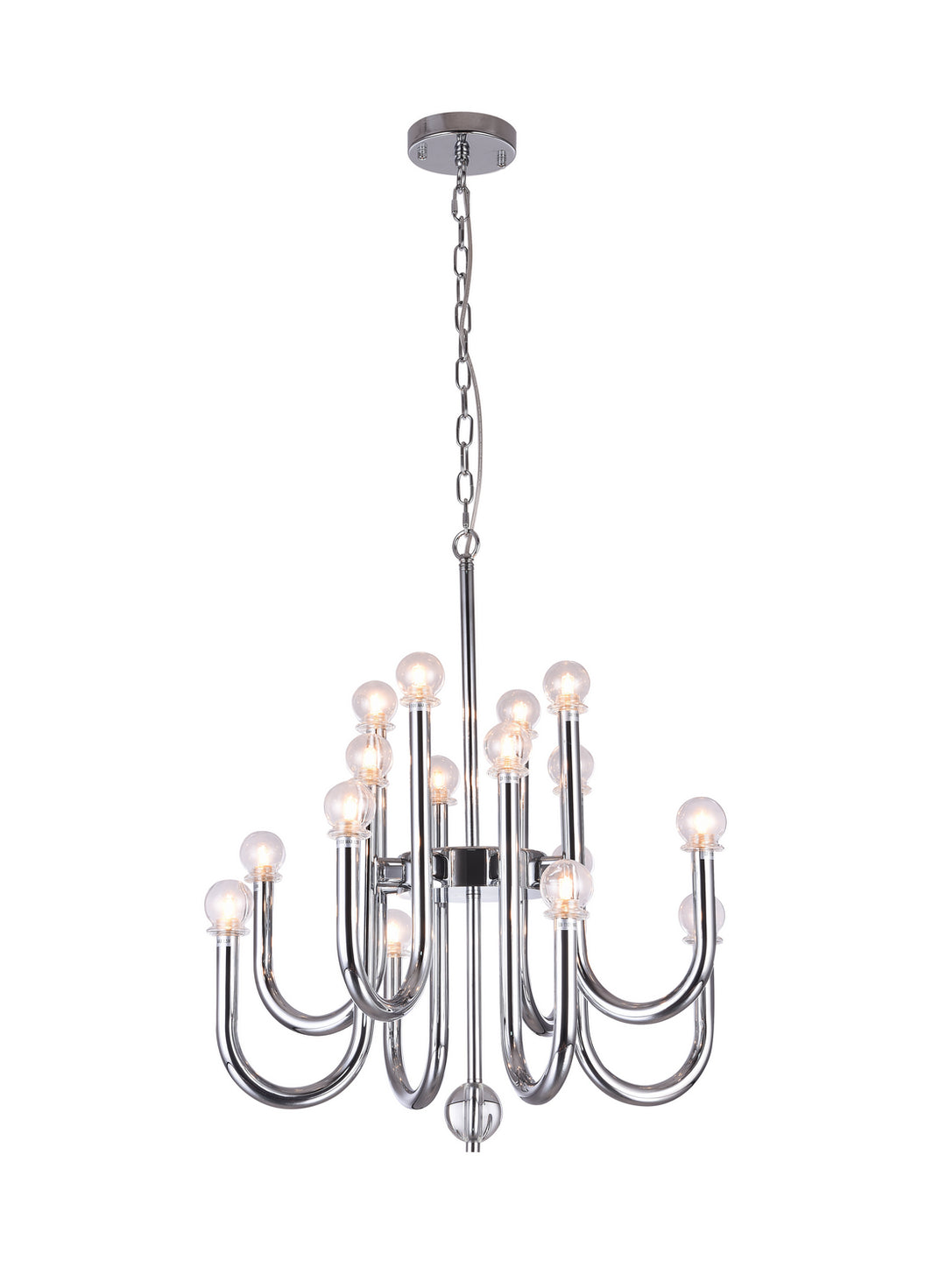 Bethel International DU125 Chandelier Light - Chrome