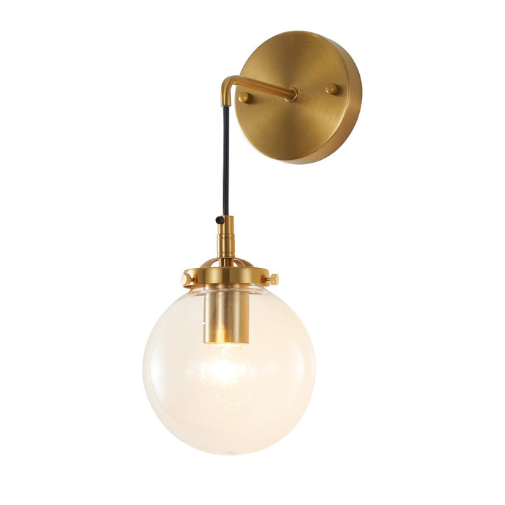 Bethel International DU127 Wall Sconce Light - Brass