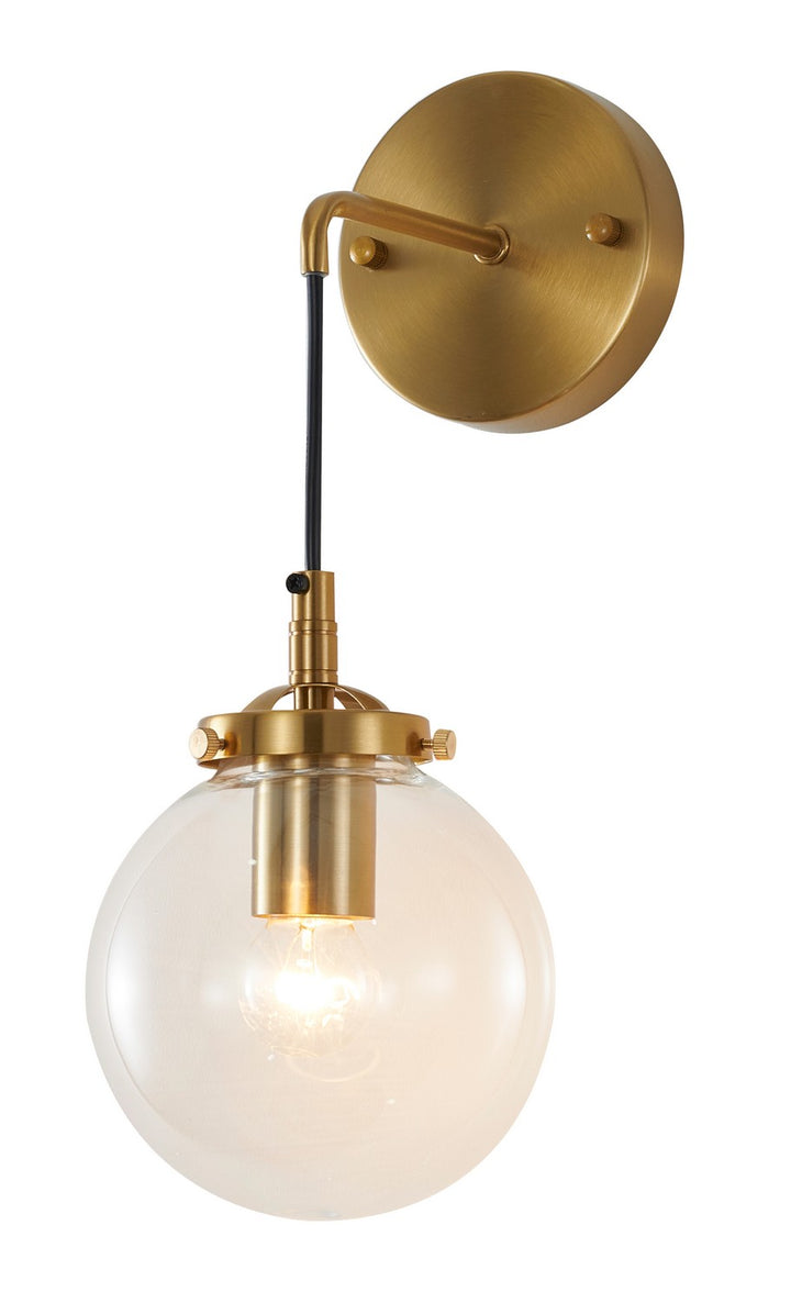 Bethel International DU127 Wall Sconce Light - Brass