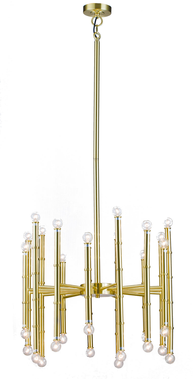 Bethel International DU33-24AB Chandelier Light - Brass