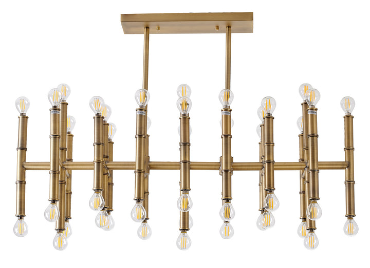 Bethel International DU33AB Pendant Light - Antique Brass