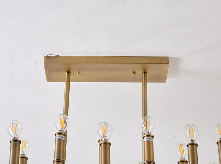 Bethel International DU33AB Pendant Light - Antique Brass