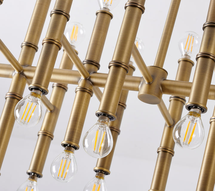 Bethel International DU33AB Pendant Light - Antique Brass