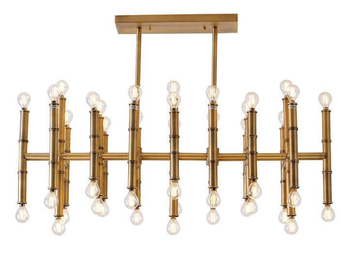Bethel International DU33AB Pendant Light - Antique Brass