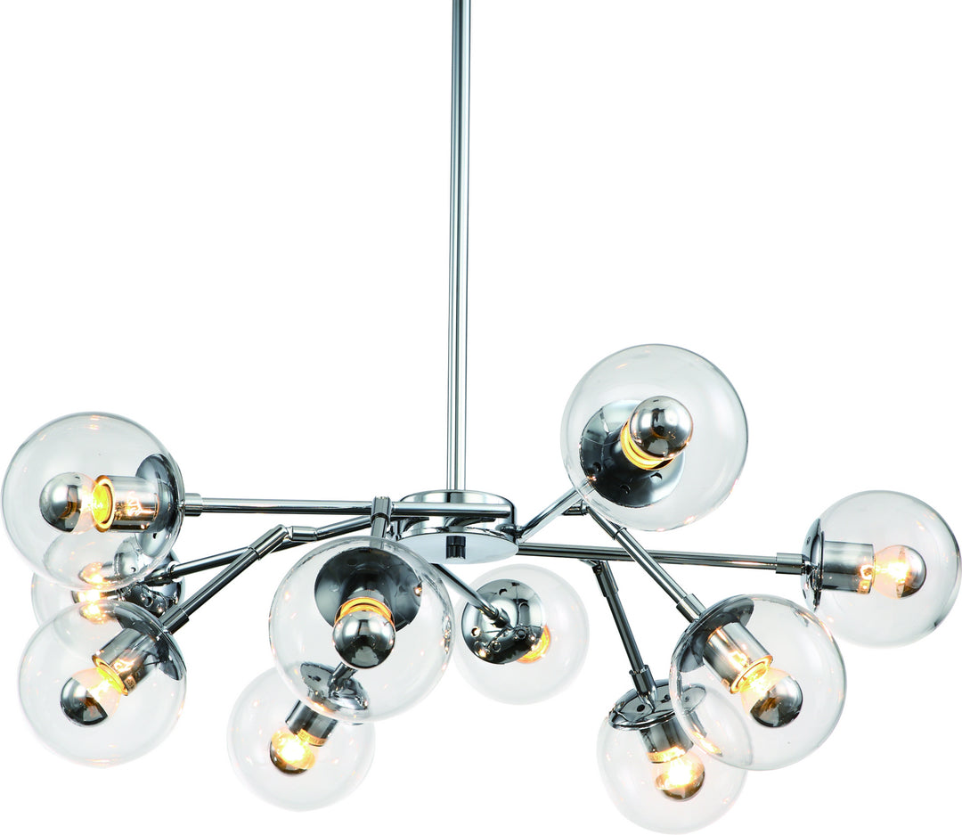 Bethel International DU43 Chandelier Light - Chrome