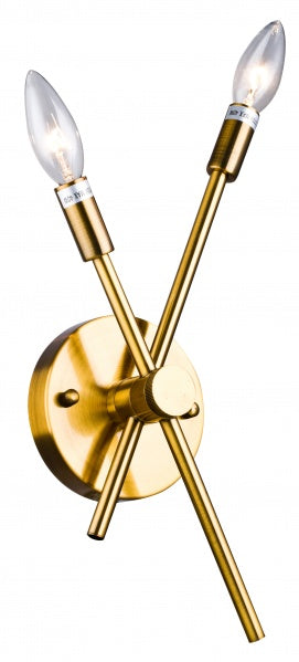 Bethel International DU75G Wall Sconce Light - Gold