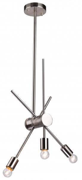 Bethel International DU76SN Chandelier Light - Shiny Nickel