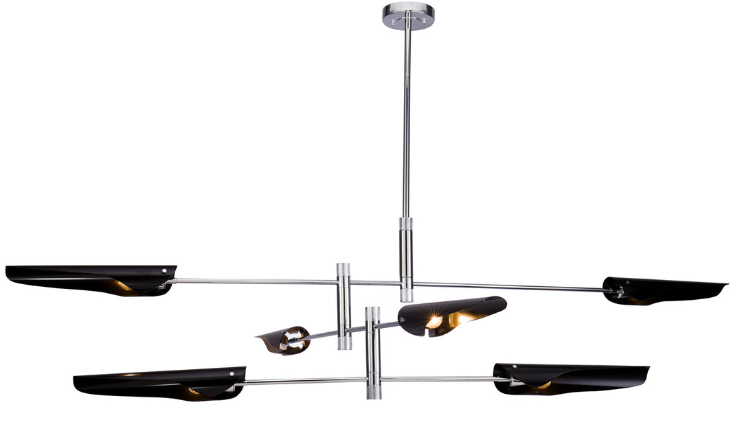 Bethel International DU86 Pendant Light - Chrome