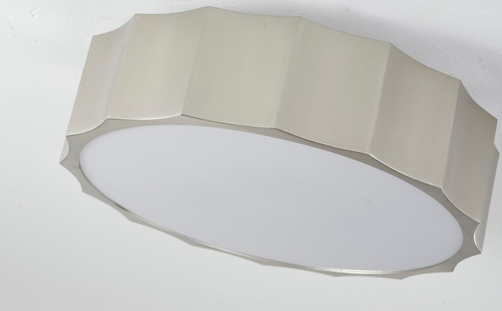 Bethel International DU92SHN Ceiling Light - Shiny Nickel