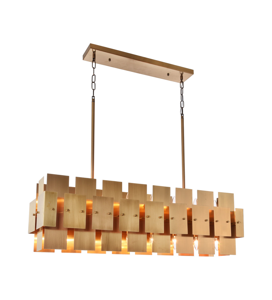 Bethel International FL34 Pendant Light - Brass