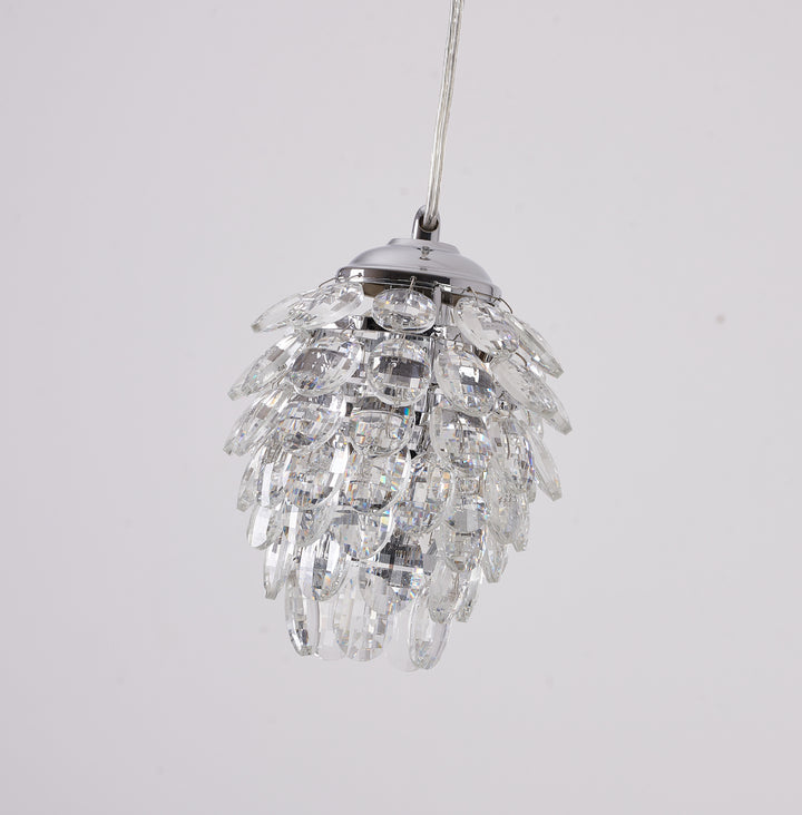 Bethel International GL70075C Pendant Light - Chrome