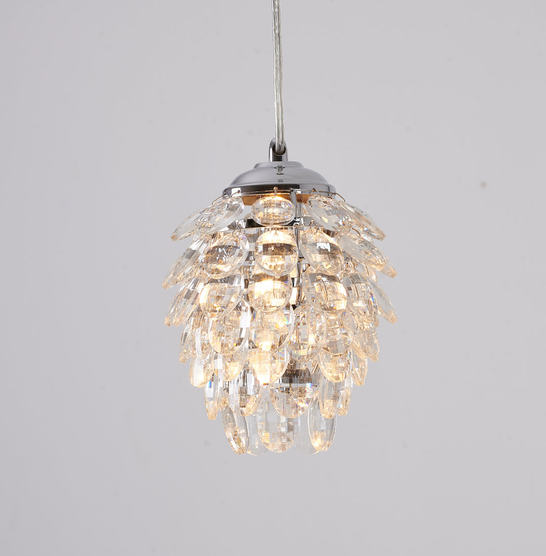 Bethel International GL70075C Pendant Light - Chrome