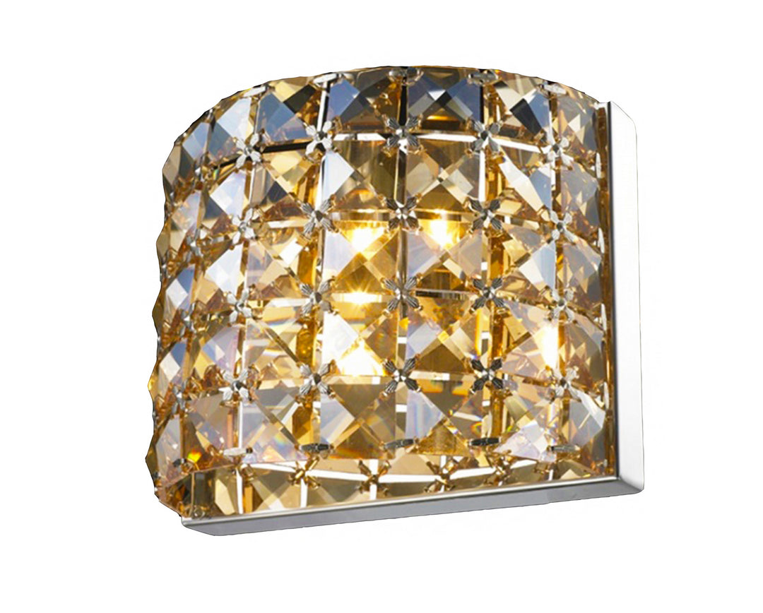Bethel International GL75GT Wall Sconce Light - Chrome