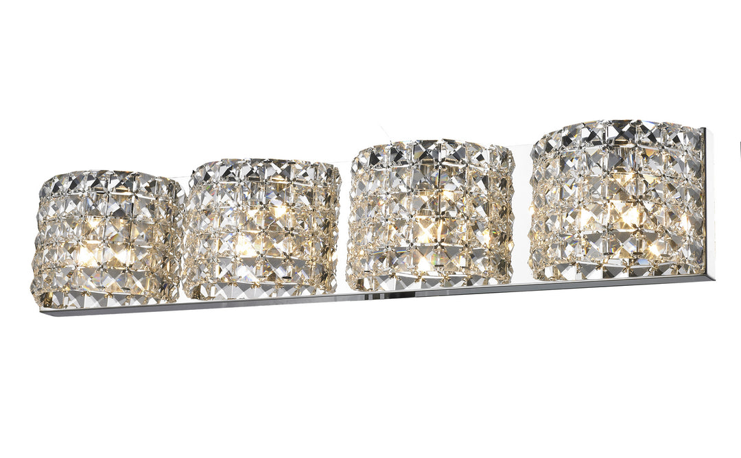 Bethel International GL77 Bath Vanity Light 27 in. wide - Chrome