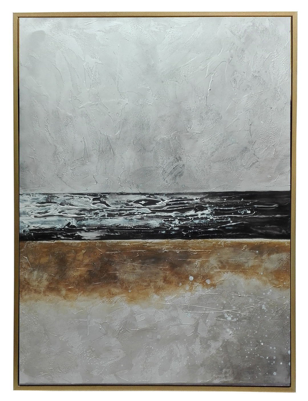 Bethel International JA21KM3648G   Mirror Black And Bronze