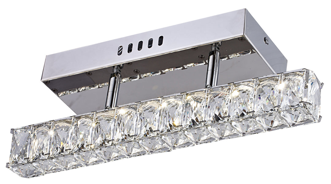 Bethel International KD04X-3S Bath Vanity Light 2 in. wide - Chrome