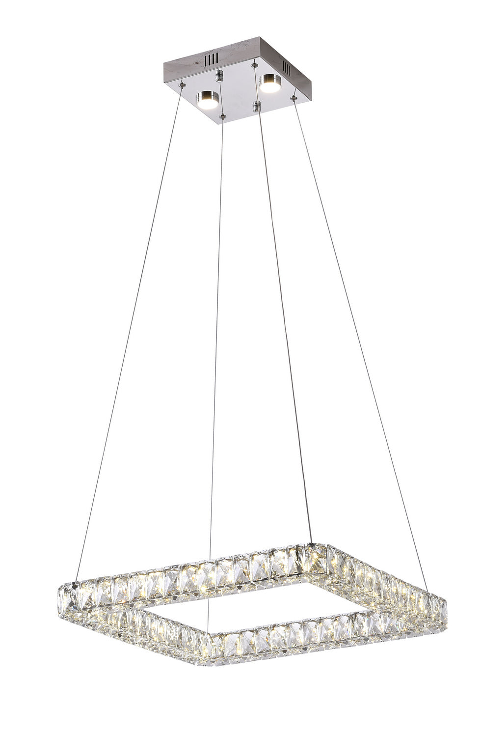 Bethel International KD11-3 Pendant Light - Chrome