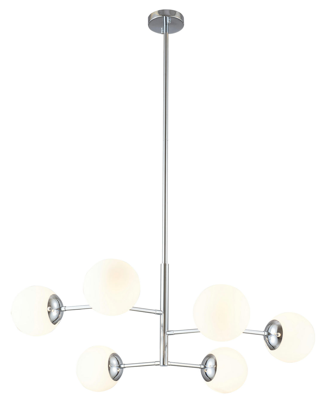 Bethel International KJ02CH Chandelier Light - Chrome