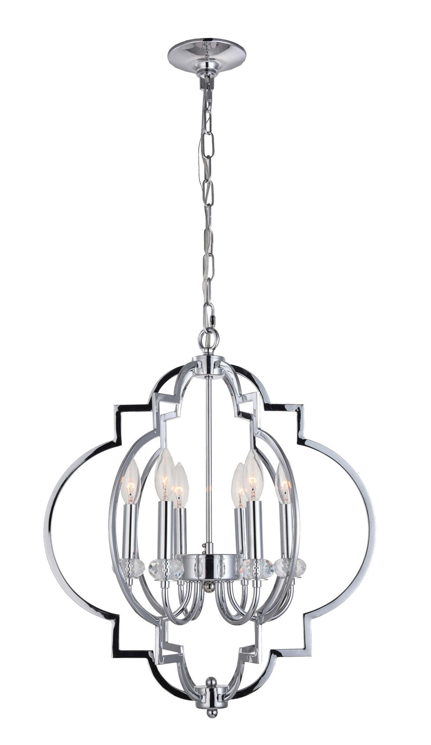 Bethel International LA13 Chandelier Light - Chrome