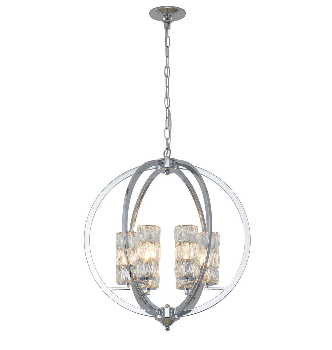 Bethel International LA14 Chandelier Light - Chrome